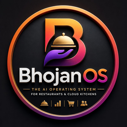 BhojanOS Logo Outline